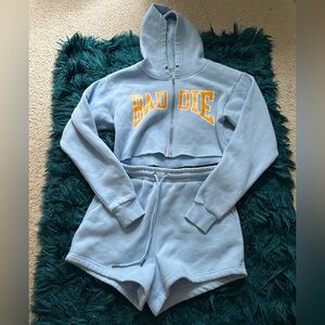 Two Piece Short Set - Baddie